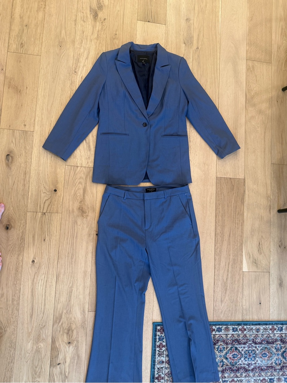 Banana Republic Blue Women's Suit Blazer and Pants